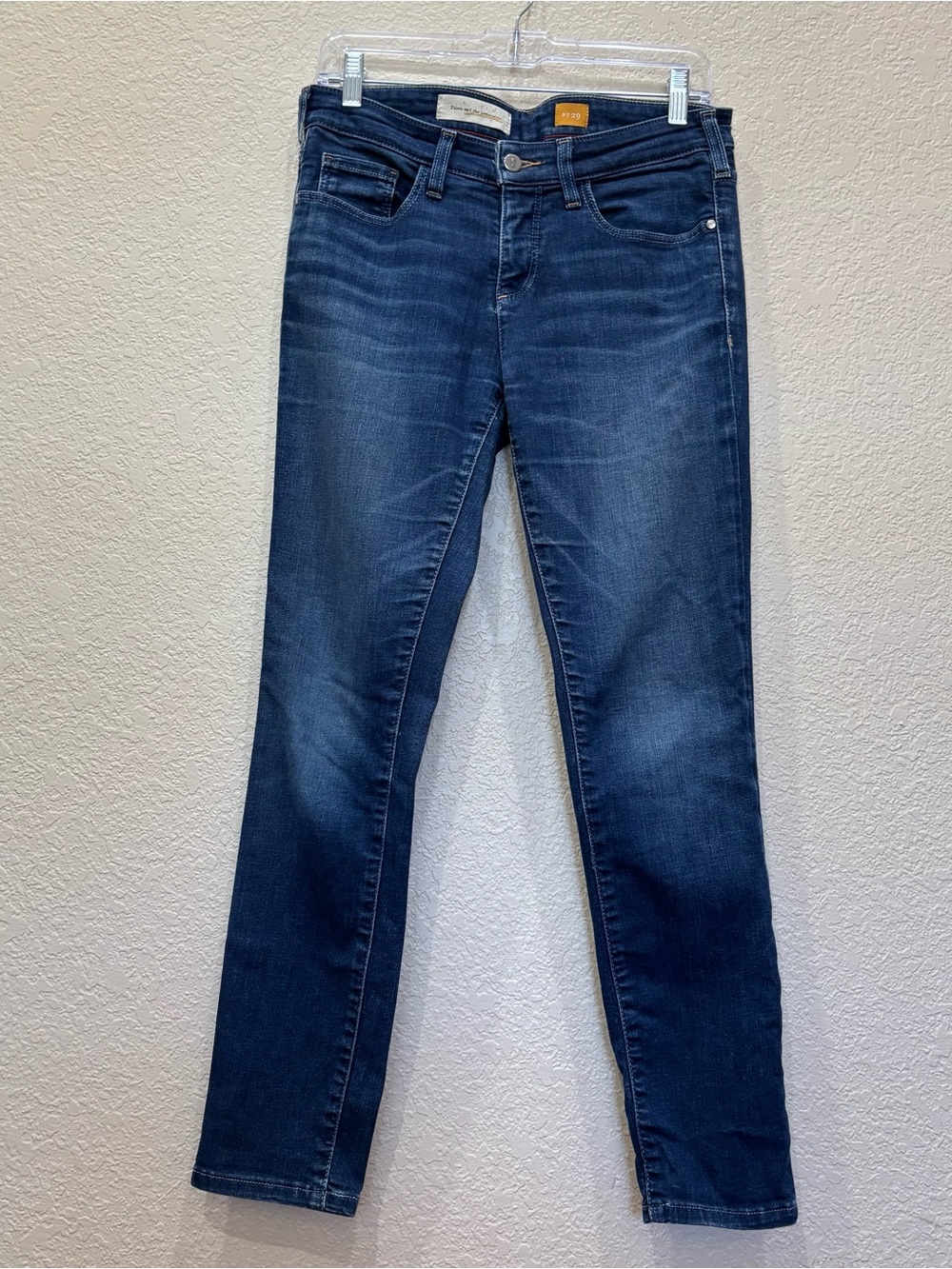 Anthropologie | of Pilcro & the Letterpress Skinny Jeans No 29 Denim Minimalist